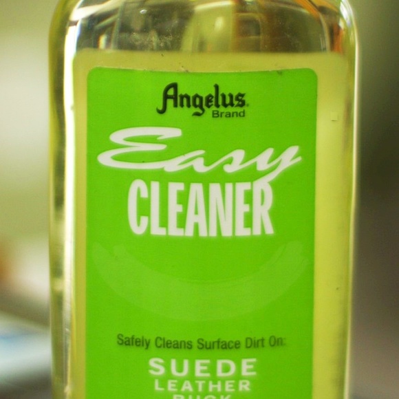 EASY CLEANER Liquid clean sHaMpOO suede nubuck leather fabric shoes boot ANGELUS - Picture 3 of 7